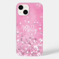 Cotton candy glitter cute pink girly