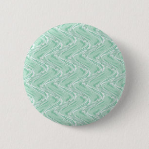 Cotton Candy Green Abstract 6 Cm Round Badge