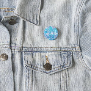 Cotton Candy Joy Button by KitCaseyStudio