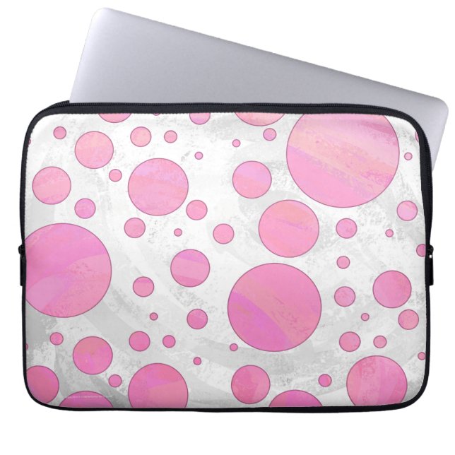 Cotton Candy Laptop Sleeve (Front)