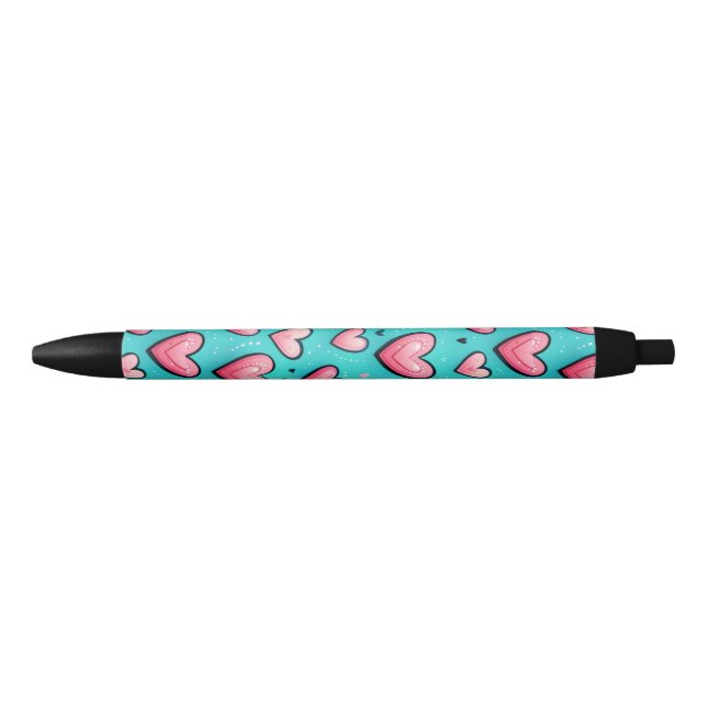 Cotton Candy Love Black Ink Pen (Front)