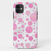 Cotton Candy Pink Polka Dot