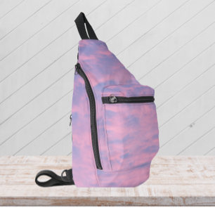 Cotton Candy Pink Sky Sling Bag