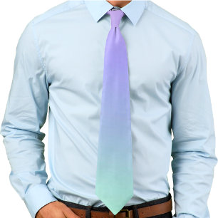 Cotton Candy Pink, Wisteria Purple, Mint Green Tie