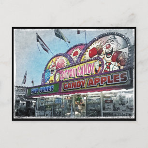 'Cotton Candy' Postcard