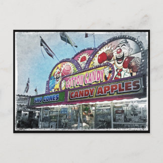 'Cotton Candy' Postcard