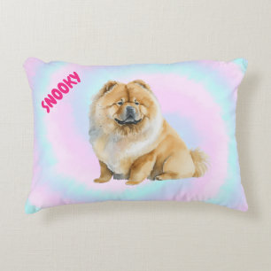 Cotton Candy Puppy Love  Accent Pillow