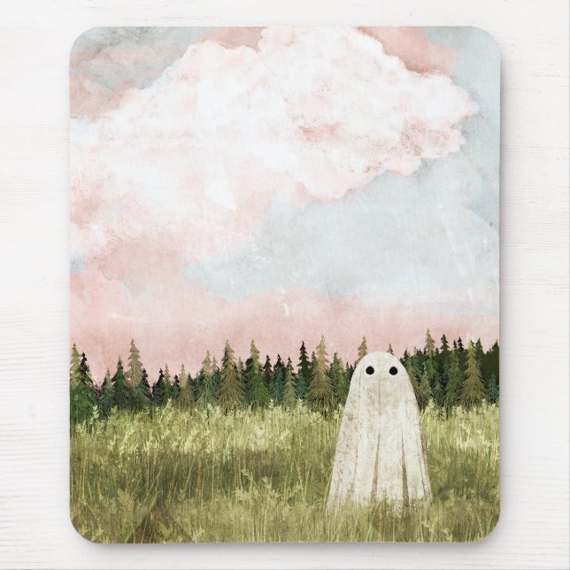 Cotton Candy Skies Mouse Pad (Front)