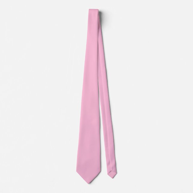 Cotton Candy Solid Colour Tie (Front)