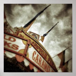 Cotton Candy Square Poster