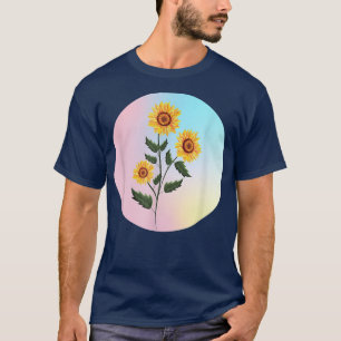 Cotton Candy Sunflower T-Shirt