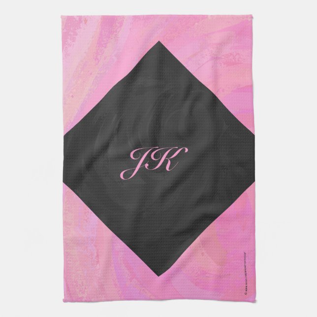 Cotton Candy Tea Towel (Vertical)