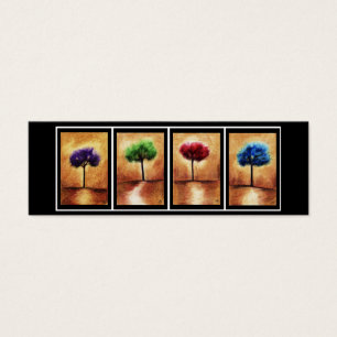 Cotton Candy Trees Bookmark