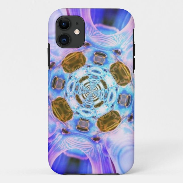 Cotton Candy Wormhole iPhone 5 case (Back)