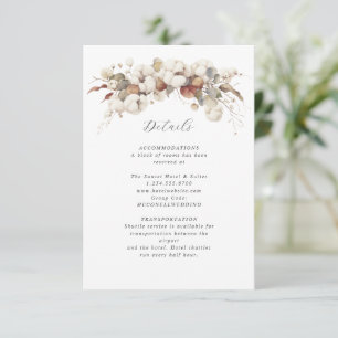 Cotton & Eucalyptus details card