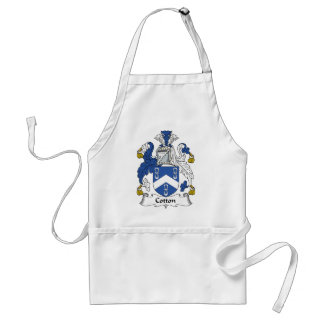Cotton Family Crest Standard Apron
