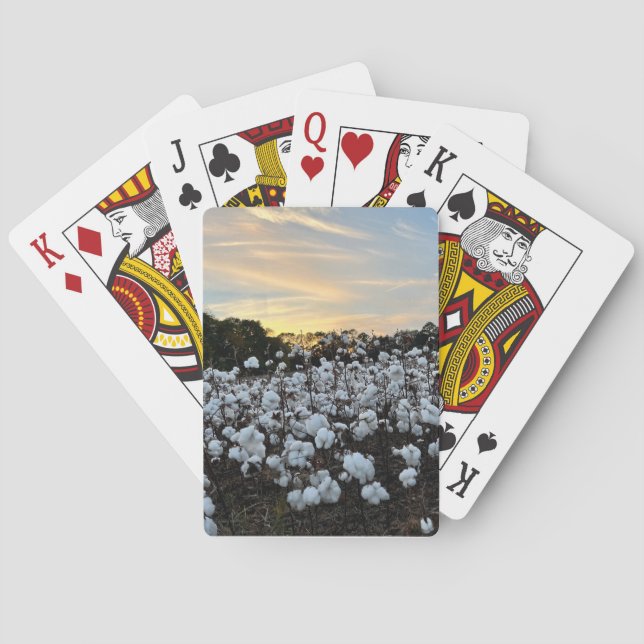 Cotton Field Playing Cards (Back)