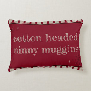 Cotton Headed Ninny Muggins Decorative Cushion