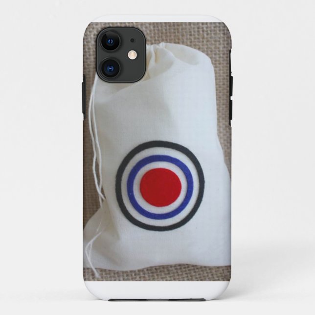 Cotton Muslin Bag, Cotton Pouch, Wedding Bag Case-Mate iPhone Case (Back)