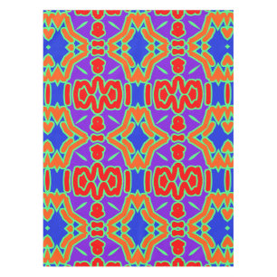 Cotton Table cloth, A multicolor fabric pattern T Tablecloth
