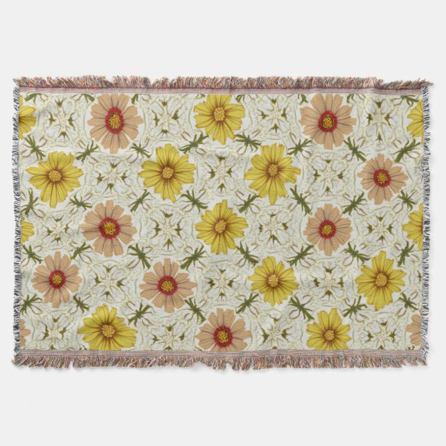 Cotton Throw Blanket (Front)