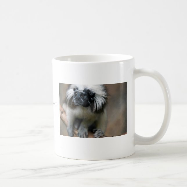 Cotton-Top Tamarin Coffee Mug (Right)