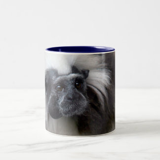 Cotton-Top Tamarin Two-Tone Coffee Mug