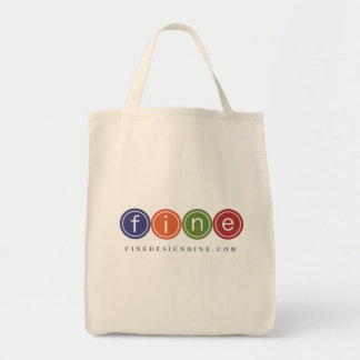 Cotton Twill Grocery Tote Bag
