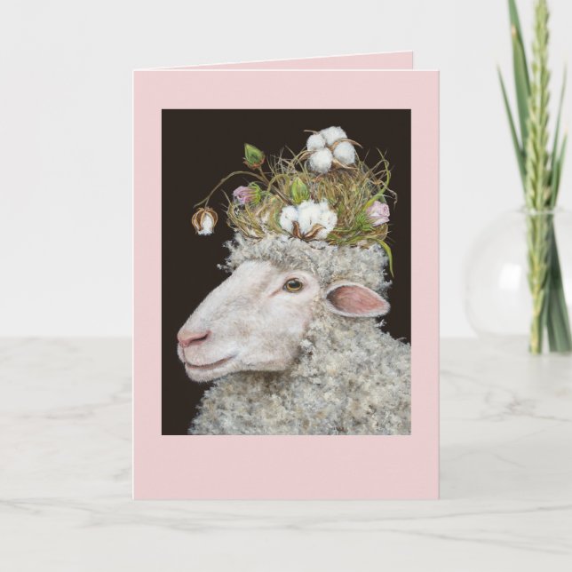 cotton wool card (Front)