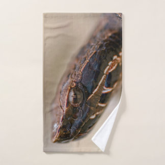 Cottonmouth Closeup Bath Towel Set