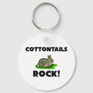 Cottontails Rock Key Ring