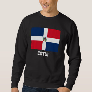Cotuí Dominican Republic Flag Emblem Escudo Crest Sweatshirt