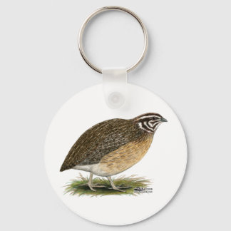 Coturnix Pharaoh Quail Key Ring