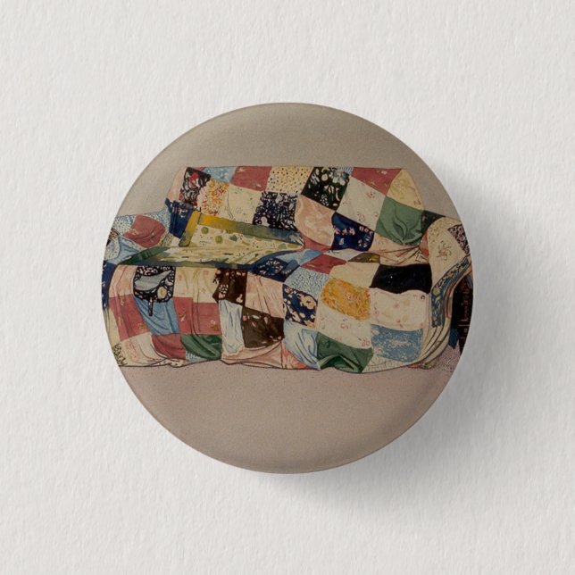 Couch 3 Cm Round Badge (Front)