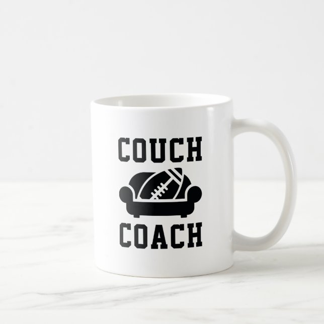 Couch Coach Coffee Mug (Right)