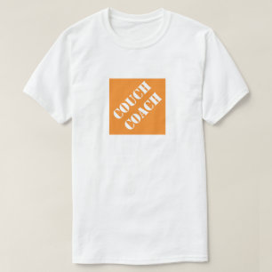 Couch Coach Funny Dad Humourous Father's Day Gift T-Shirt