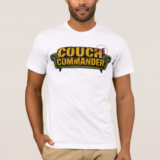 Couch Commander – Funny Lazy Dad T-Shirt