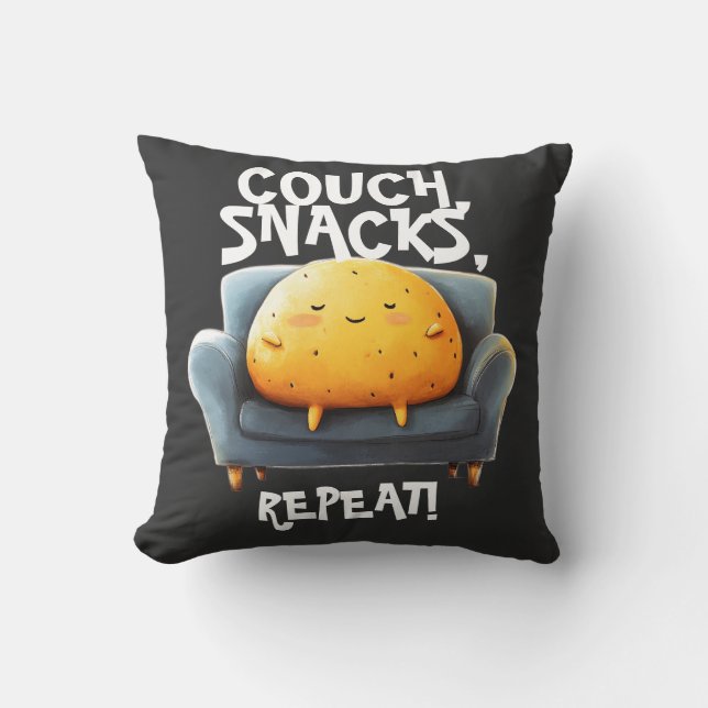 Couch Potato Funny Cushion (Front)