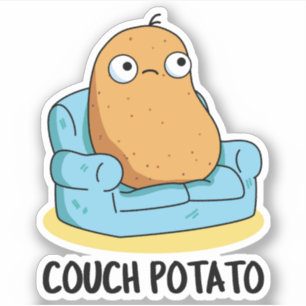 Couch Potato Funny Potato Pun 