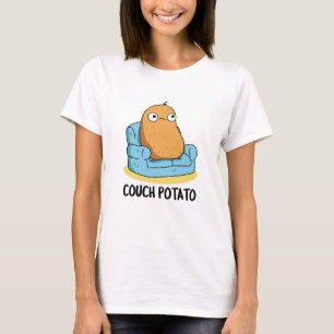 Couch Potato Funny Potato Pun  T-Shirt