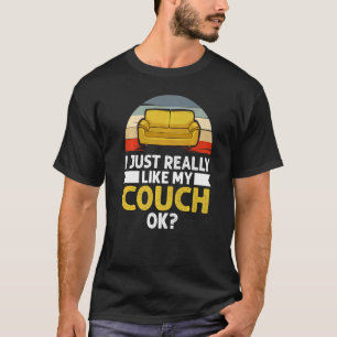 Couch Quotes  Sofa Potato Living Room  2 T-Shirt
