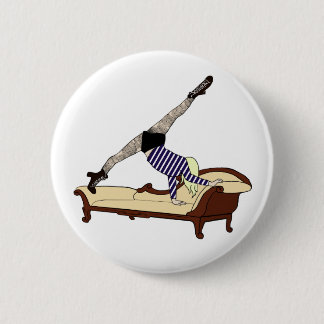 Couch split 6 cm round badge