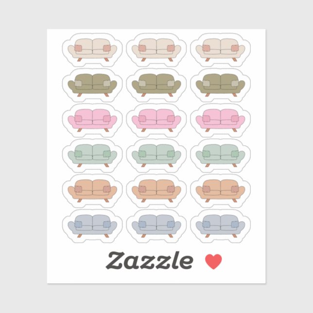 Couch Therapy Appointment Lazy Relax Day Planner (Sheet)