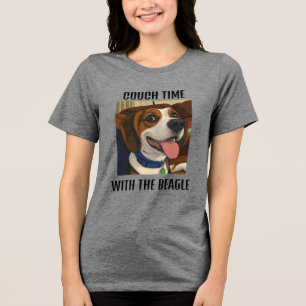 Couch Time Tri-Blend Shirt