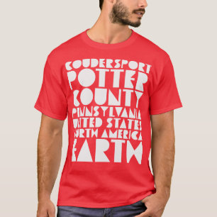 Coudersport PA Cherry Springs Potter County Pennsy T-Shirt