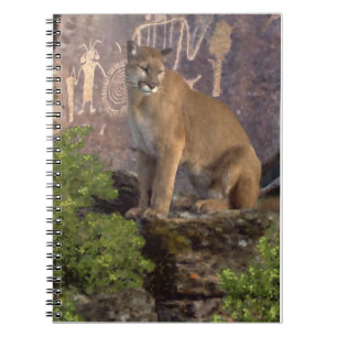 Cougar and the Pictographs Notebook