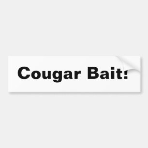 Cougar Bait Bumper Sticker