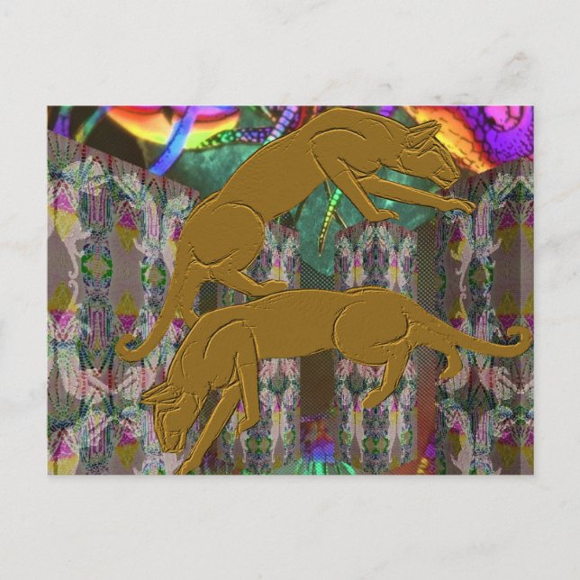 Cougar Fantasy Postcard (Front)