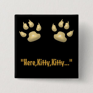Cougar Hunter 15 Cm Square Badge