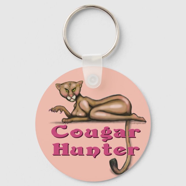 Cougar Hunter Key Ring (Front)